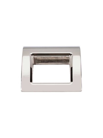 Tango 1 1/2 inch Finger Pull in Polished Nickel.